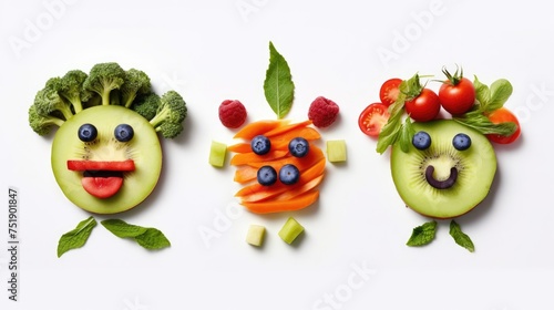 Creative and funny children's food photos