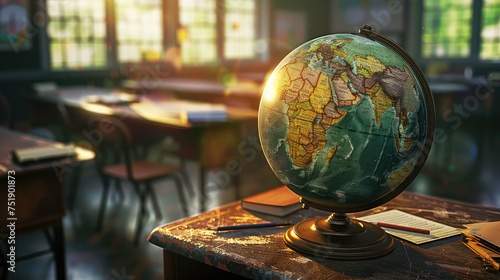 world school globe