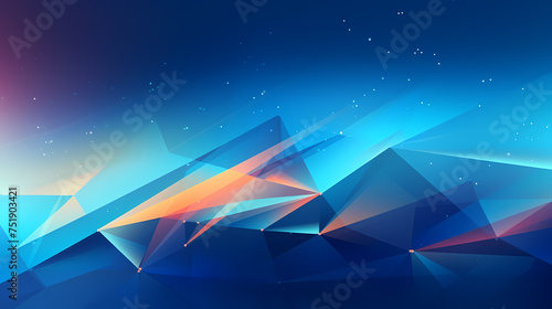 Abstract colorful background with patterns and geometric shapes