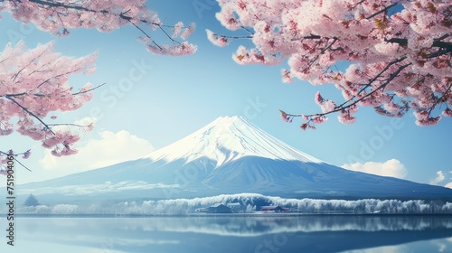 culture template japanese background