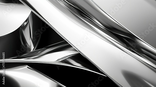 industrial steel silver background © vectorwin