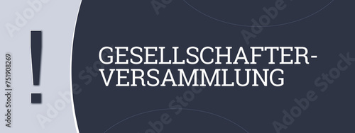 Foto Gesellschafterversammlung