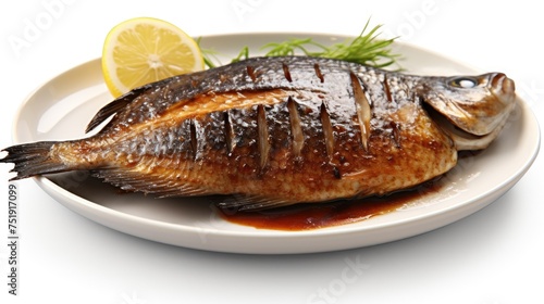 Photo of grilled gourami fish