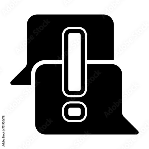 information icon, glyph icon style
