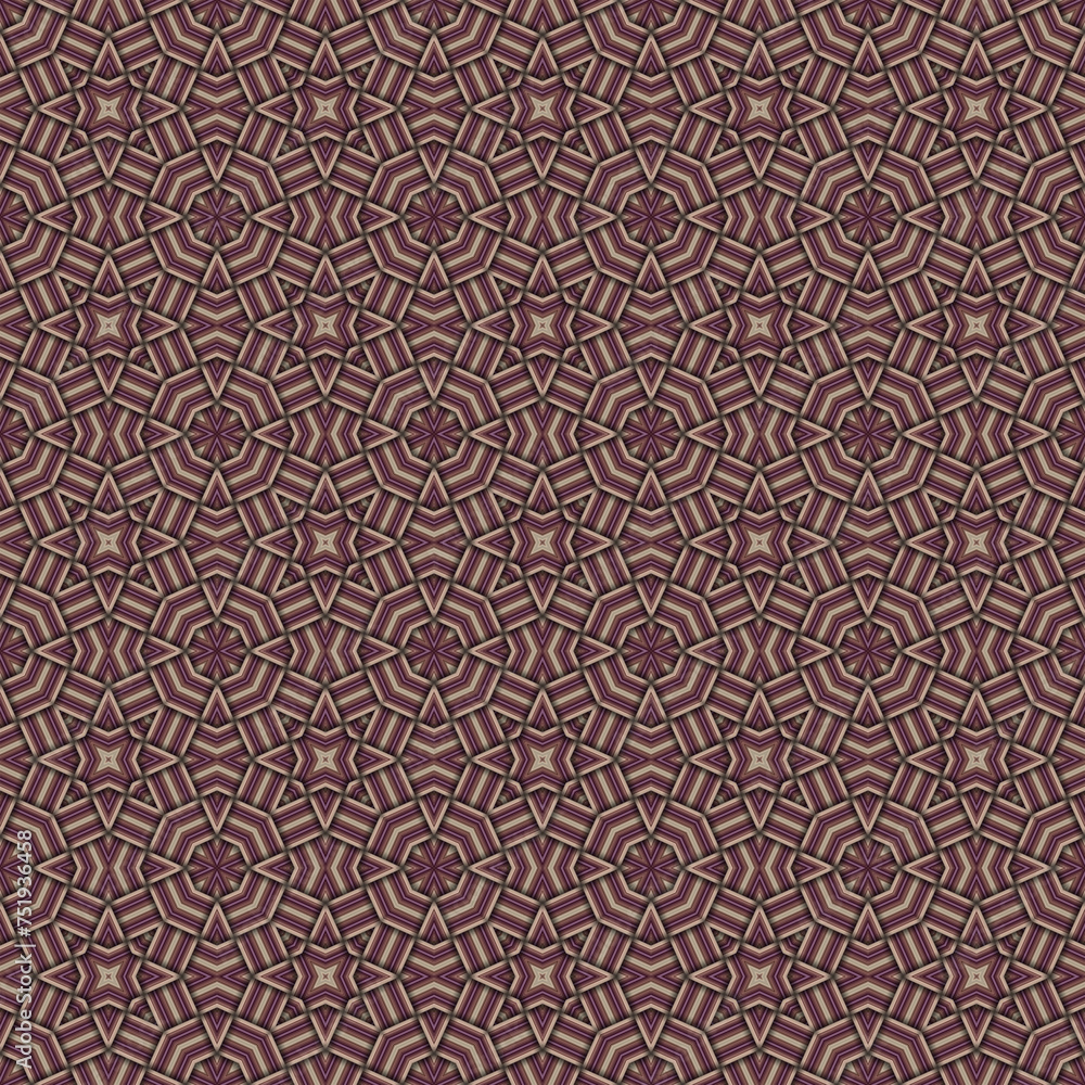 Seamless braided pattern of lines. Square abstract pattern. Woven fabric texture Seamless braided pattern of lines. Square abstract pattern. Woven fabric texture