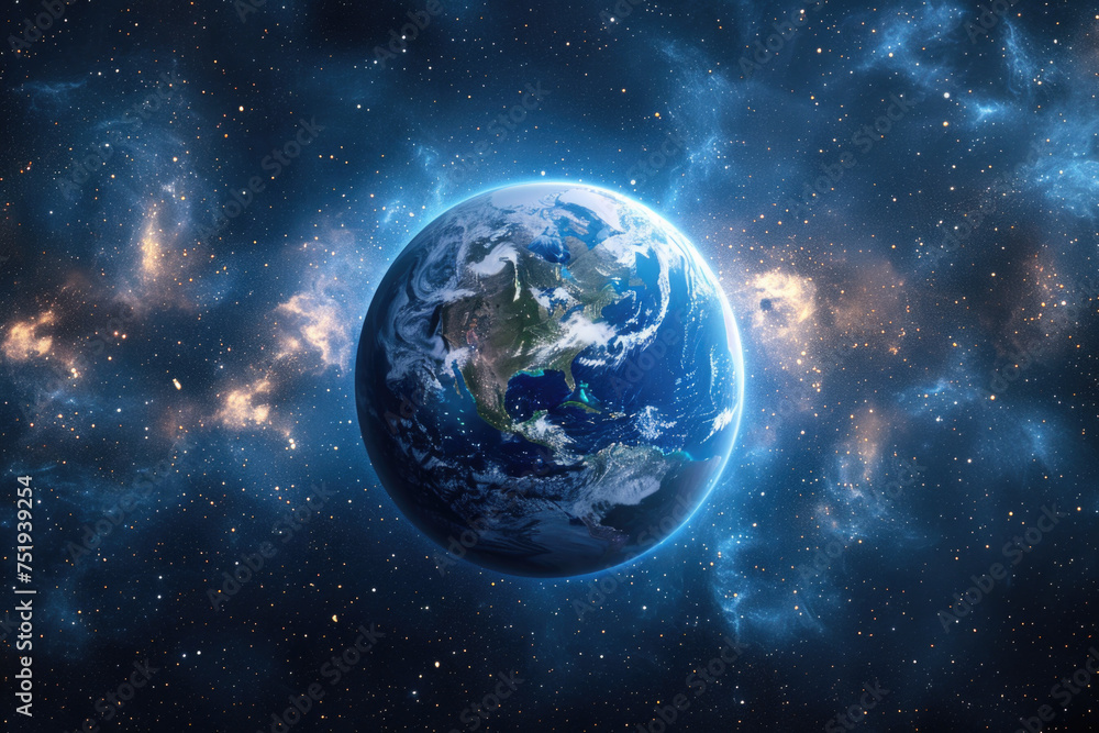 Earth view from space Earth view from space