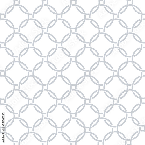 Circle art seamless pattern background.
