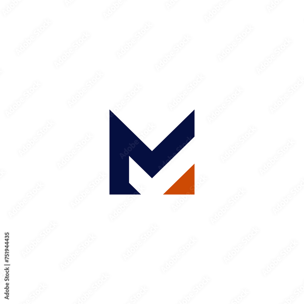 M logo and check mark M logo and check mark