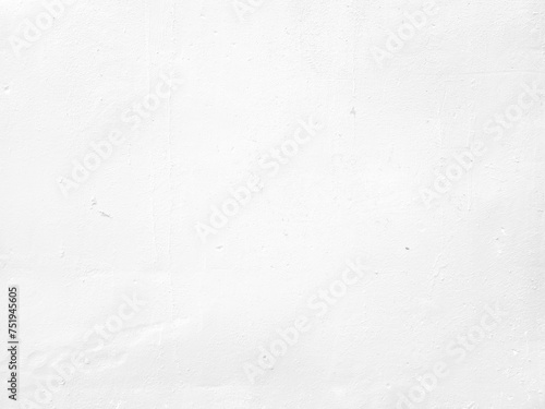 White grunge concrete wall texture for background.
