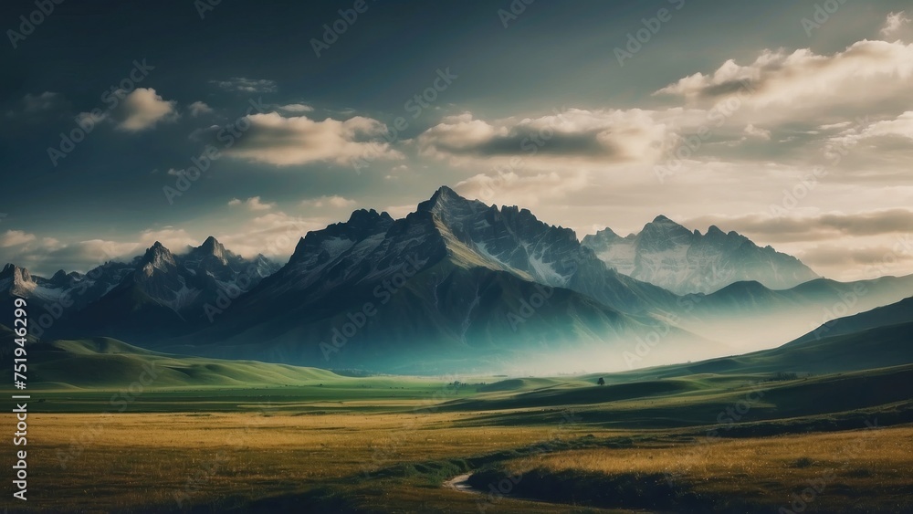 Amazing view to stunning landscape background Amazing view to stunning landscape background