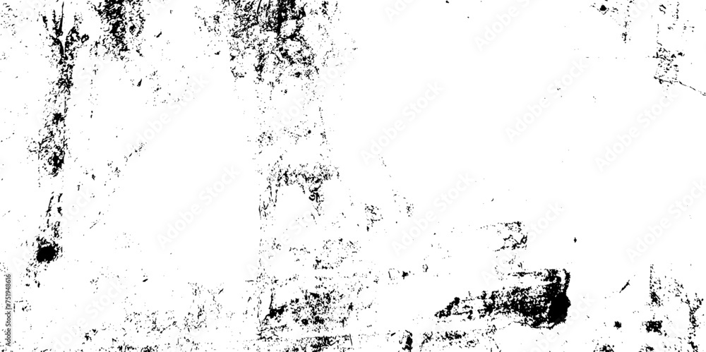 Fototapeta premium Abstract grunge texture design on a white background. Abstract dust distressed overlay grunge edges texture. Abstract grainy background, old painted wall