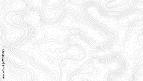 Black on white contours vector topography stylized height of the lines. Vector abstract illustration. Geography concept.