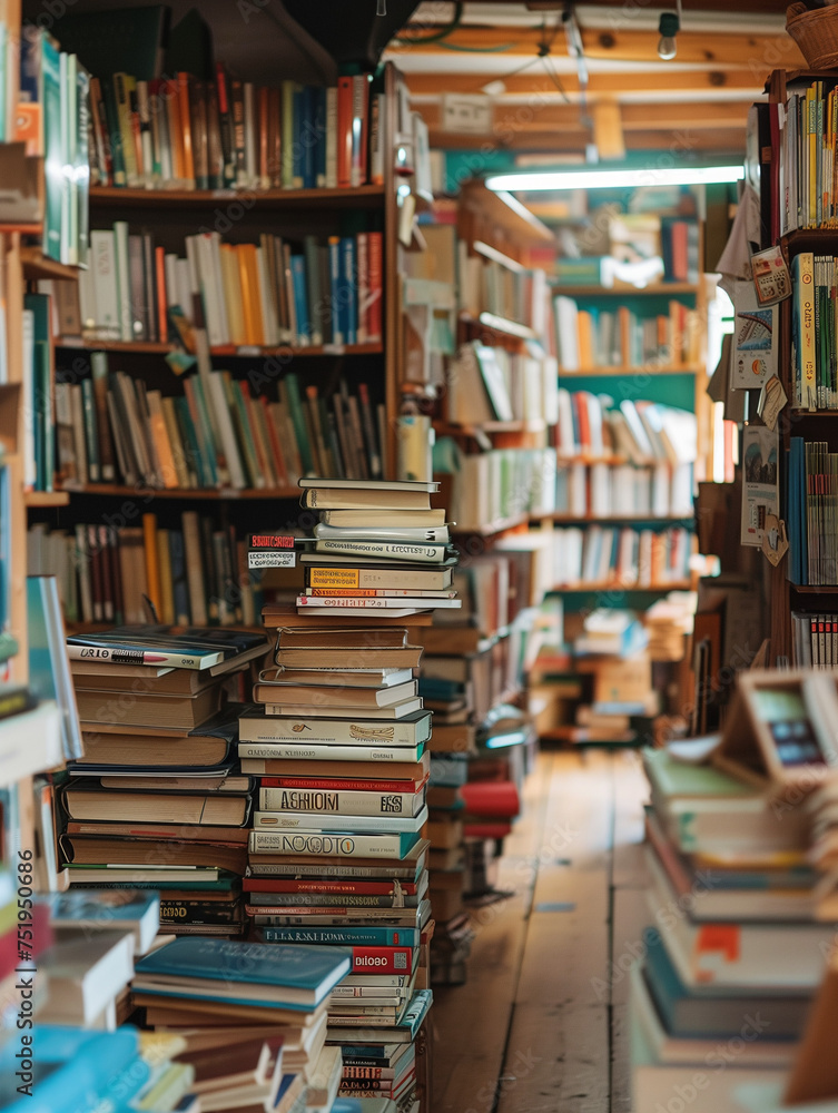 A Photo Of a Bookstore Promoting Books On Environmental Activism And Sustainability A Photo Of a Bookstore Promoting Books On Environmental Activism And Sustainability