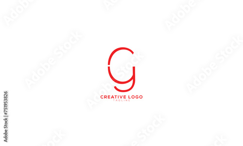 CY YC Abstract initial monogram letter alphabet logo design photo