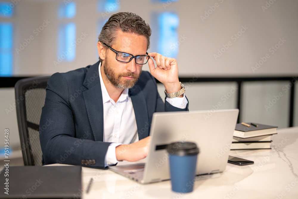 Business man entrepreneur startup owner in modern office. Occupation person in work space. Business portrait. Confident business worker. Business, finance and employment. Successful office worker. Business man entrepreneur startup owner in modern office. Occupation person in work space. Business portrait. Confident business worker. Business, finance and employment. Successful office worker.