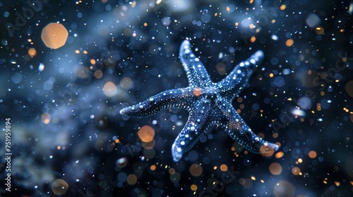 Like stars in a night sky billions of specks of marine snow le and drift through the endless depths. To the creatures living in this harsh environment each particle is a precious