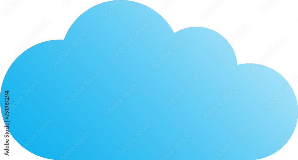 Blue Cloud illustration PNG transparent background Blue Cloud illustration PNG transparent background