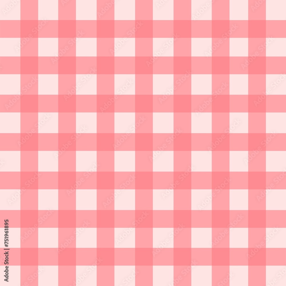Pink gingham background Pink gingham background