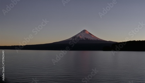  Majestic Mount Fuji at sunset  Japan