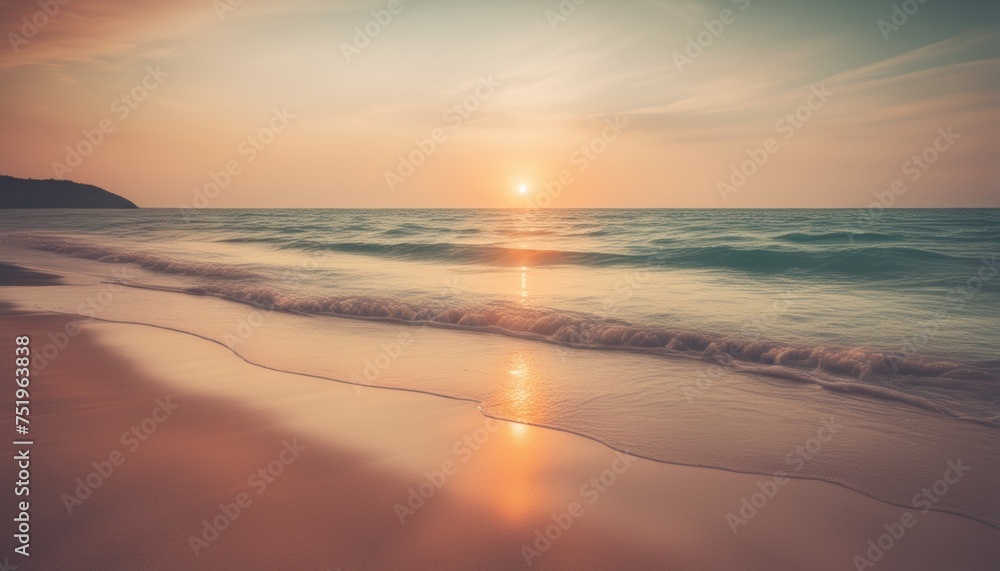  Tranquil seaside sunset, perfect for relaxation