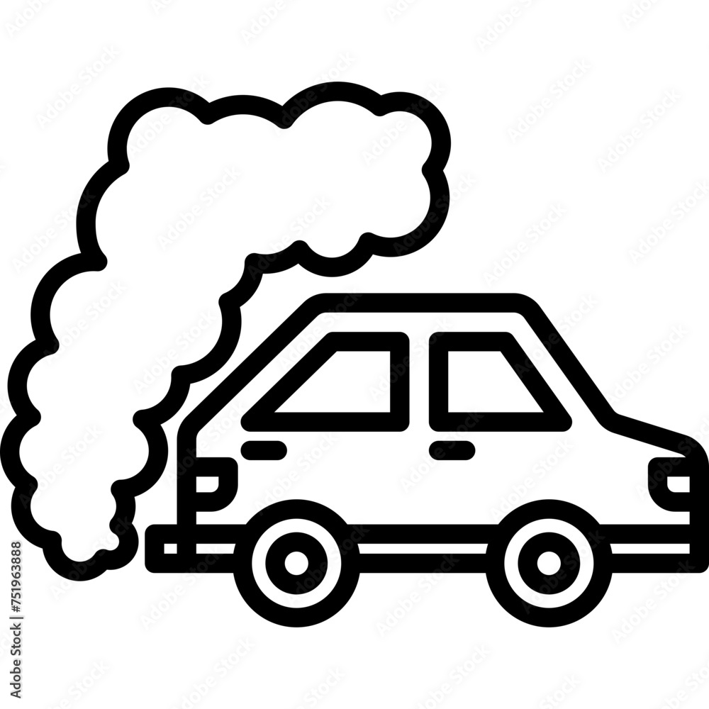 Fototapeta premium Car Icon