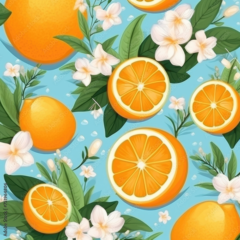 Orange background pattern Orange background pattern