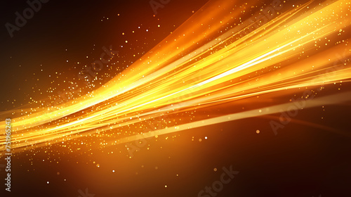 Abstract lines background with glow effect, flare light background