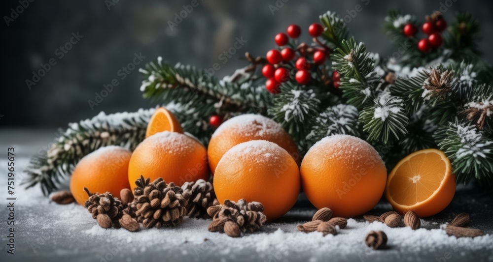  Warm citrus meets winter charm