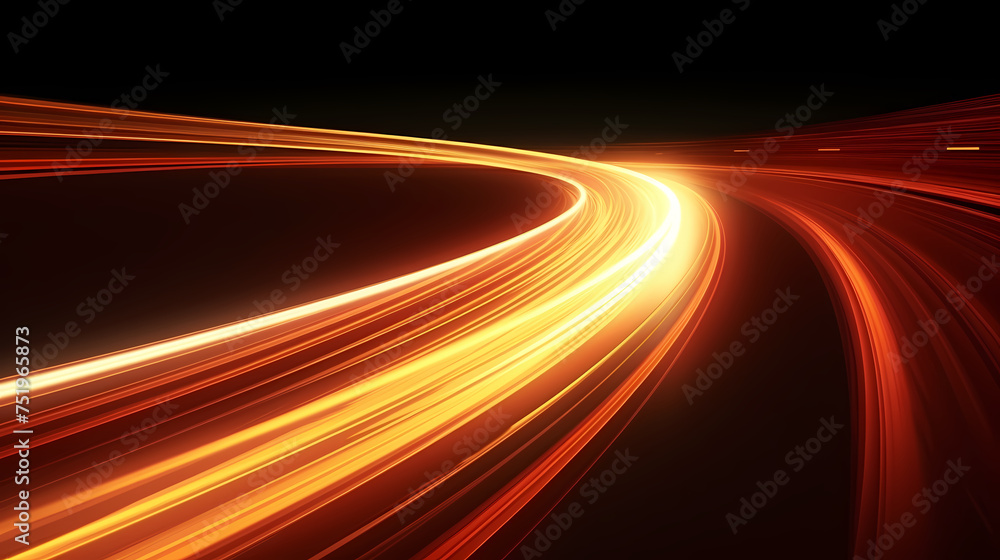 Abstract lines background with glow effect, flare light background Abstract lines background with glow effect, flare light background