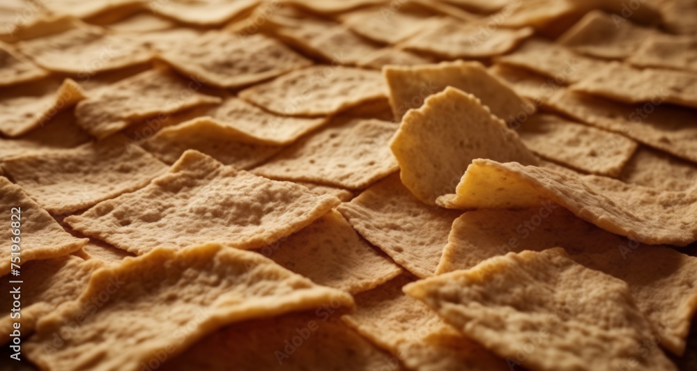 Deliciously crispy crackers, ready to be savored Deliciously crispy crackers, ready to be savored