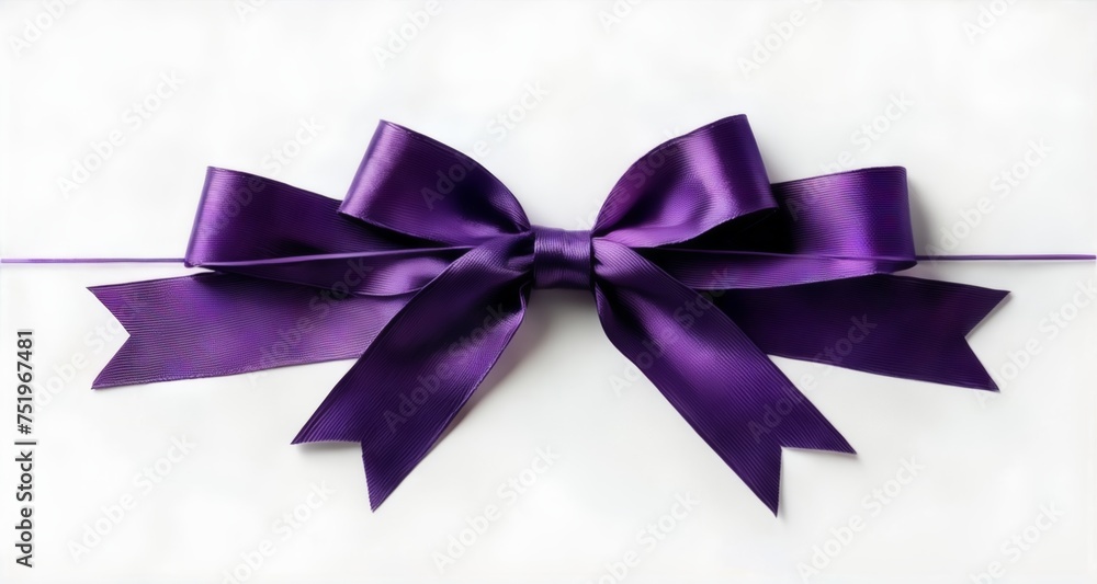Elegant purple bow, perfect for gifting or decoration Elegant purple bow, perfect for gifting or decoration
