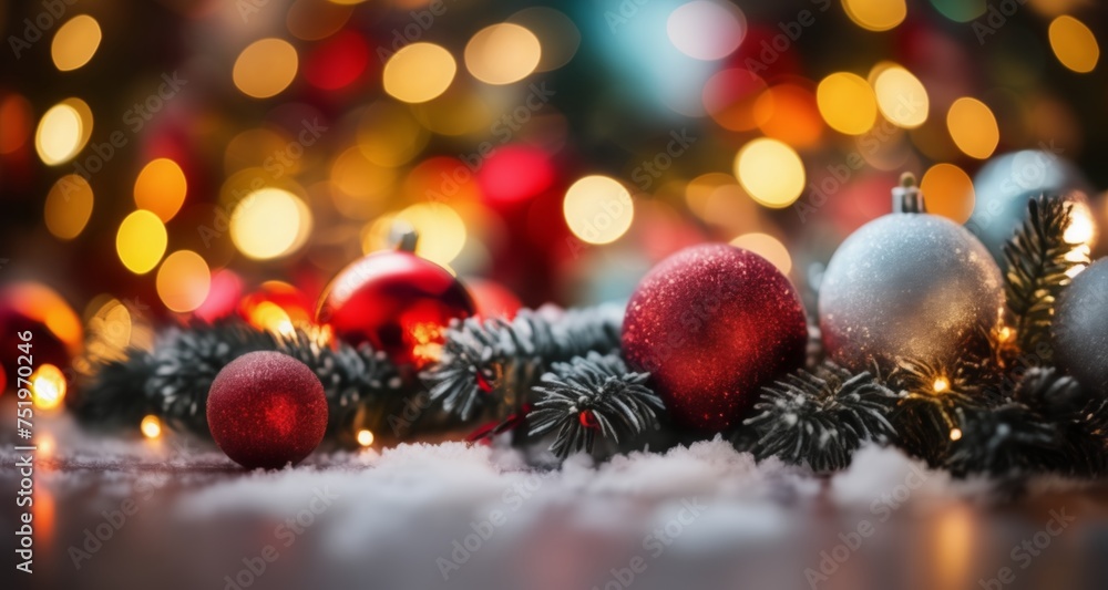  Joyful Christmas decorations in a festive setting