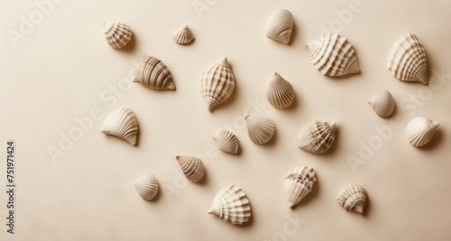  Seashells, a symbol of the sea's whispers and the beauty of nature