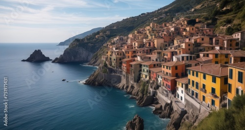  Vibrant coastal village, a picturesque Mediterranean escape
