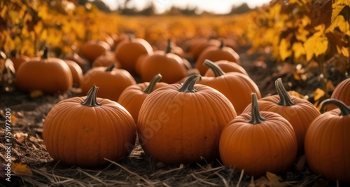  Autumn Harvest - A Bountiful Pumpkin Patch