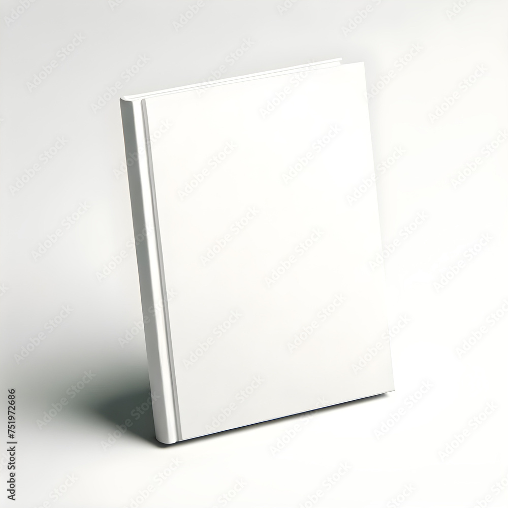 Offset White Hardcover Book Mockup with a Clean Shadow on a Bright Surface, Perfect for a Striking Presentation of Cover Art and Editorial Layouts in a Minimalist and Elegant Manner Offset White Hardcover Book Mockup with a Clean Shadow on a Bright Surface, Perfect for a Striking Presentation of Cover Art and Editorial Layouts in a Minimalist and Elegant Manner