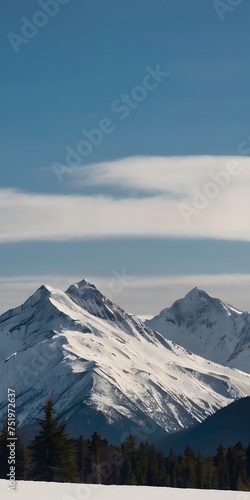 snow covered mountains © Akila sandun