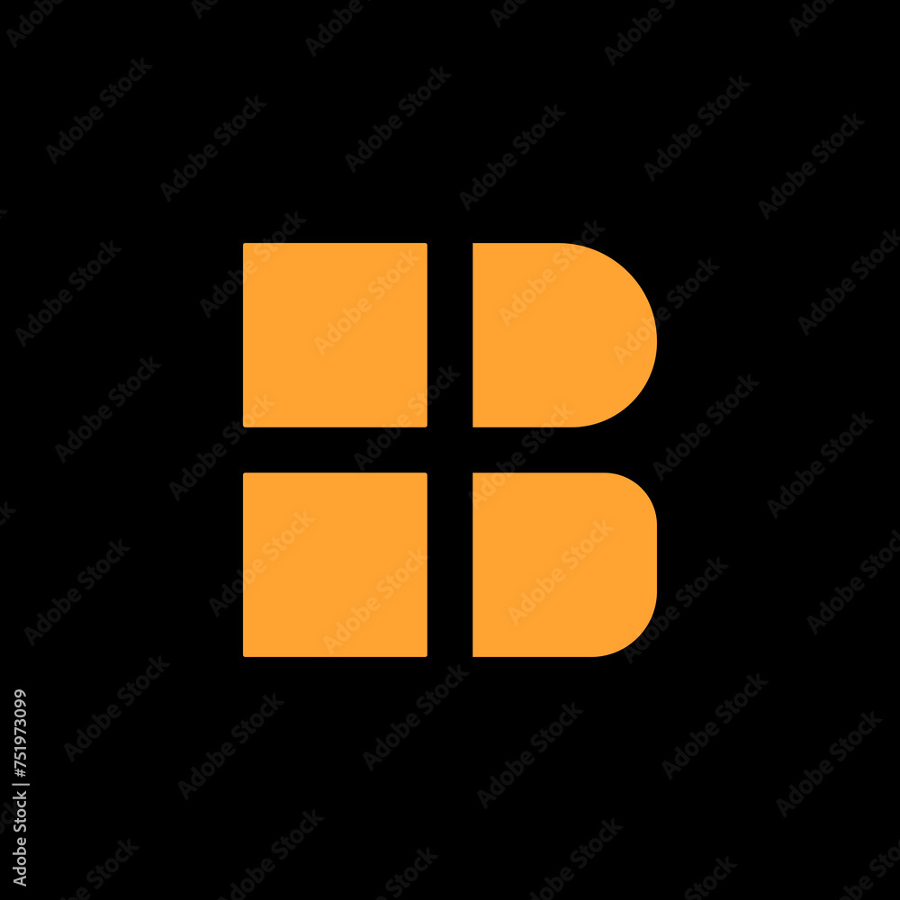 Obraz premium B Logo 