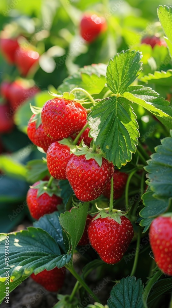 Strawberries from Provence, France, have a sweet taste and high vitamin C content. Provence's cool climate and mineral-rich soil create ideal conditions for growing delicious, healthy strawberries Strawberries from Provence, France, have a sweet taste and high vitamin C content. Provence's cool climate and mineral-rich soil create ideal conditions for growing delicious, healthy strawberries