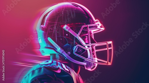 Blurring the line between reality and imagination in neon sports art