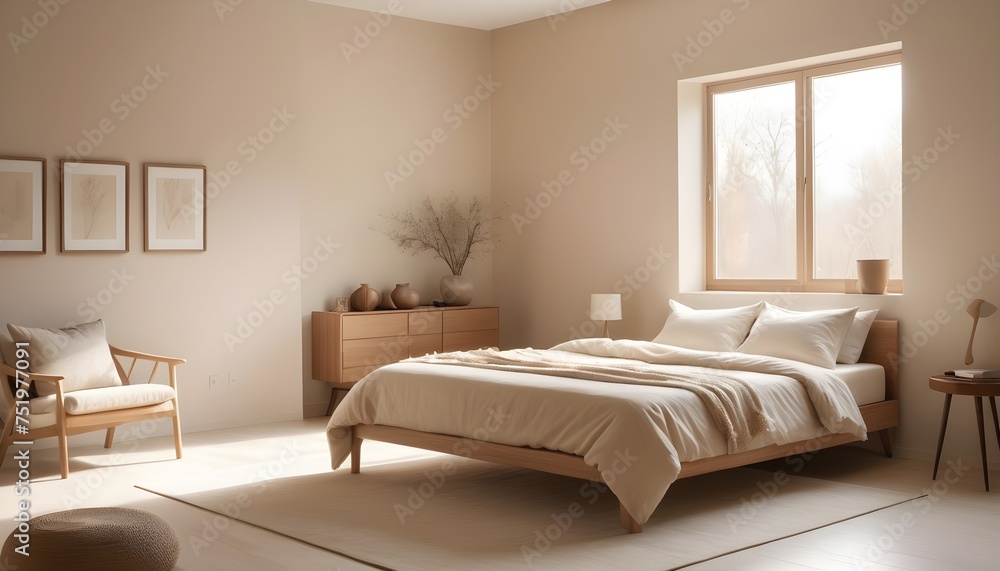 A bedroom with a bed and a chair bedroom A bedroom with a bed and a chair bedroom