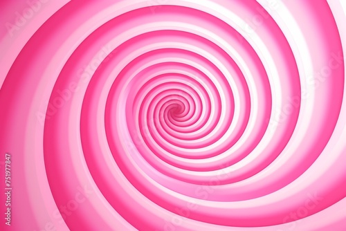 Artistic interpretation of a hypnotic pink spiral  creating a visually captivating and dynamic backdrop  Generative AI