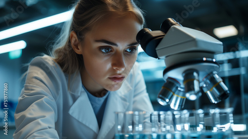 woman scientist in the lab