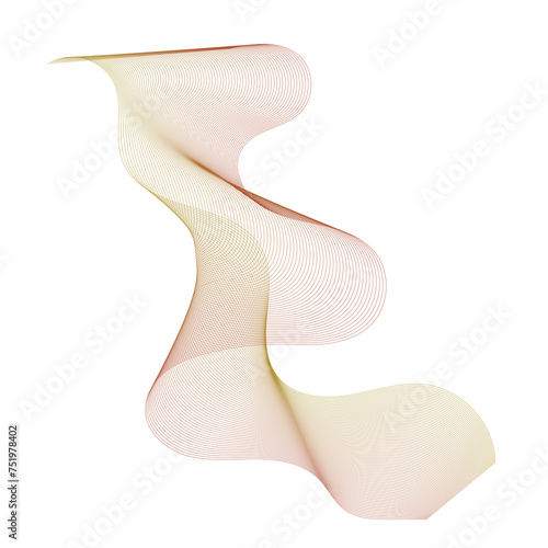 Wave Gradient Line