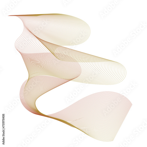 Wave Gradient Line