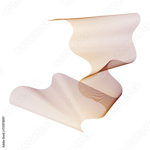 Wave Gradient Line