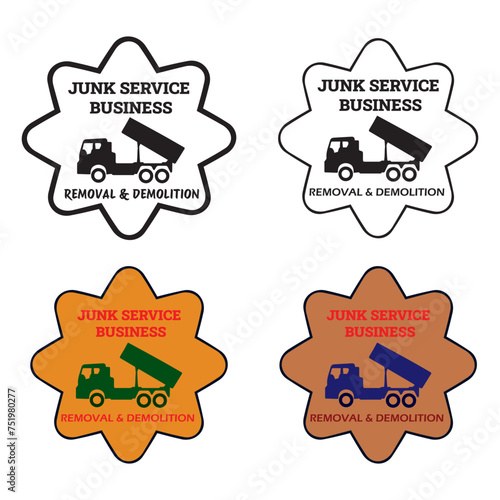 Junk Removal Services Logos 2