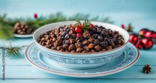  A festive bowl of holiday cheer!