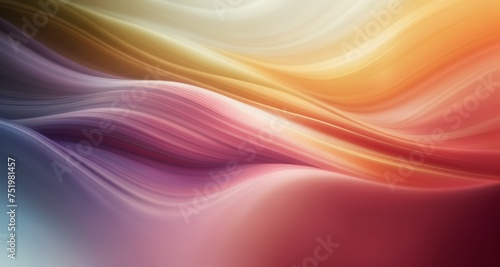  Vibrant abstract waves of color