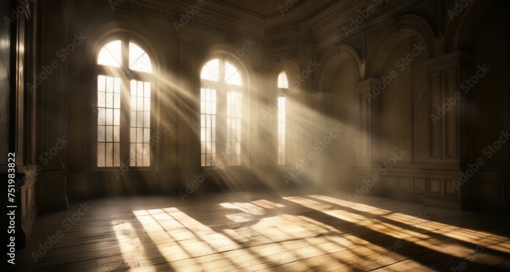  Ethereal light in grand hall